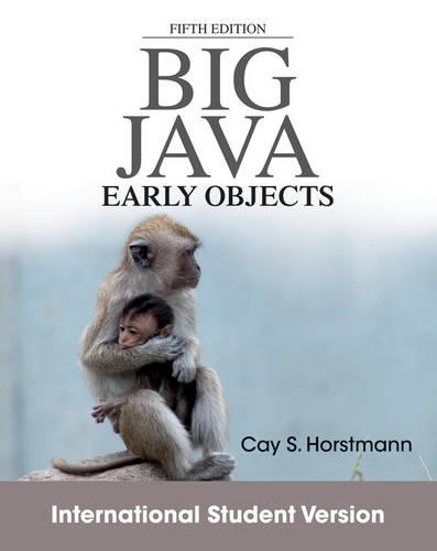 Big Java: Early Objects (Paperback)