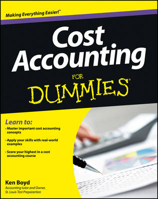 Cost Accounting For Dummies (Paperback)