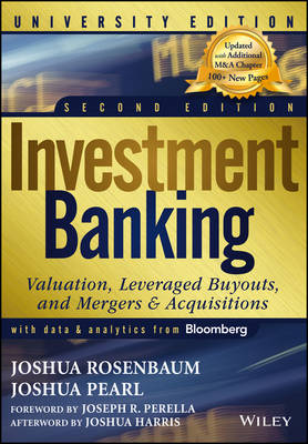 Cover Investment Banking: Valuation, Leveraged Buyouts, and Mergers and Acquisitions - Wiley Finance