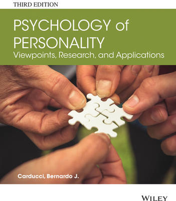 Cover Psychology of Personality: Viewpoints, Research, and Applications