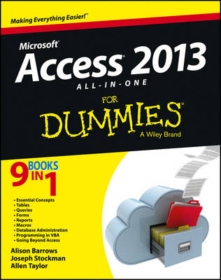 Access 2013 All-in-One For Dummies (Paperback)