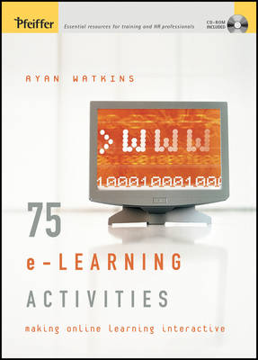 Cover 75 e-Learning Activities: Making Online Learning Interactive