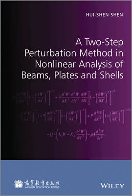 A Two-Step Perturbation Method in Nonlinear Analysis of Beams, Plates and Shells (Hardback)