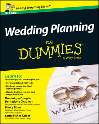 Wedding Planning For Dummies UK Edition (Paperback)