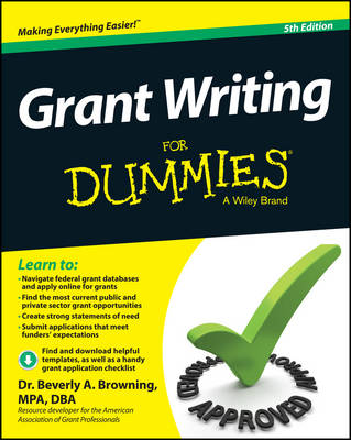 Grant Writing for Dummies, 5th Edition (Paperback)
