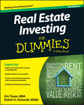 Cover Real Estate Investing For Dummies