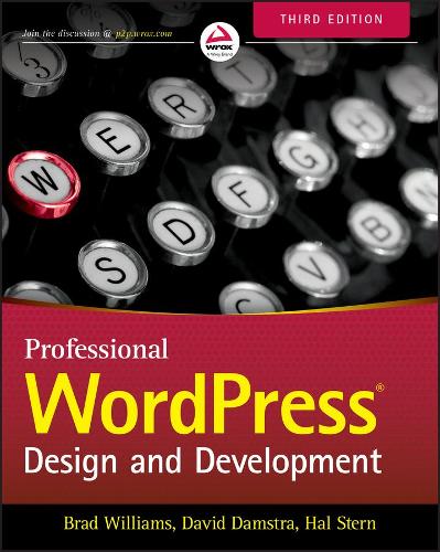 Cover Professional WordPress: Design and Development