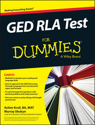 GED RLA For Dummies (Paperback)