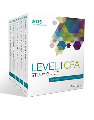 Cover Wiley Study Guide for 2015 Level I CFA Exam: Complete Set