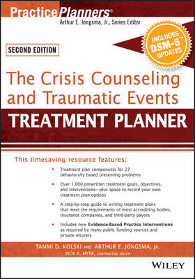 The Crisis Counseling and Traumatic Events Treatment Planner, with Dsm-5 Updates, 2nd Edition - PracticePlanners (Paperback)