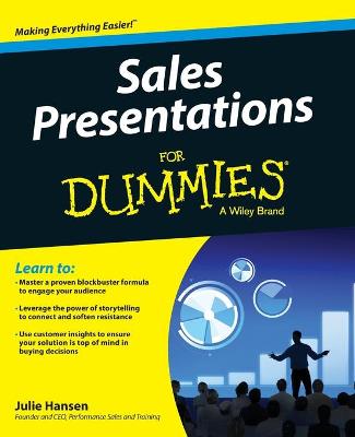 Sales Presentations for Dummies (Paperback)
