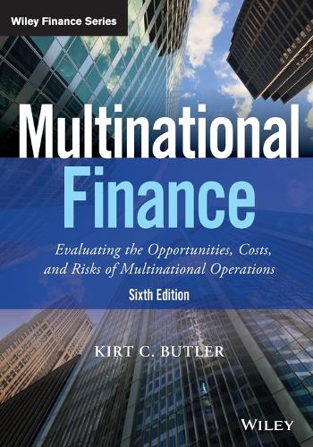 Multinational Finance By Kirt C Butler Waterstones