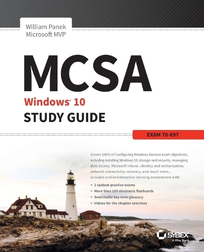 MCSA Microsoft Windows 10 Study Guide: Exam 70-697 (Paperback)