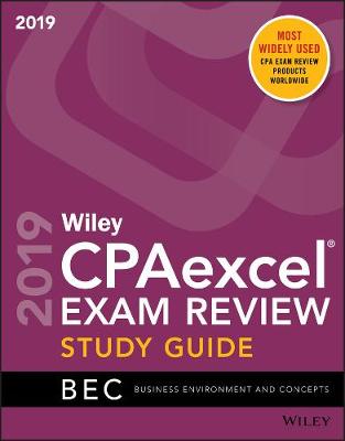 Wiley CPAexcel Exam Review 2019 Study Guide: Business Environment and Concepts (Paperback)