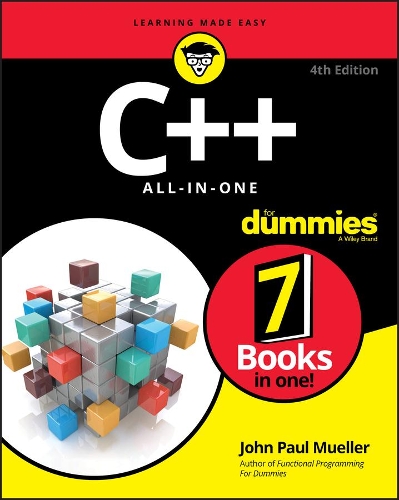 Cover of C++ All-in-One For Dummies