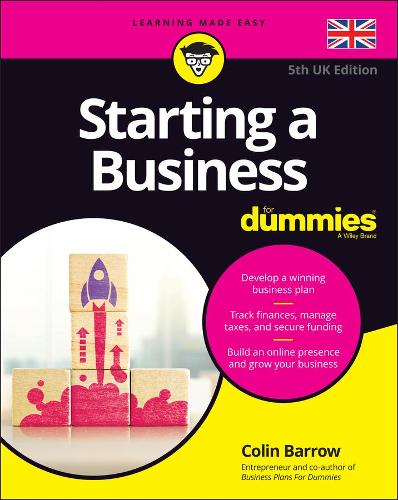 Starting a Business For Dummies by Colin Barrow Waterstones