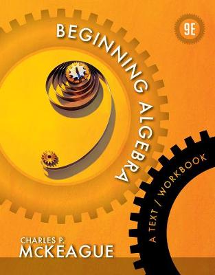 Cover Beginning Algebra: A Text/Workbook