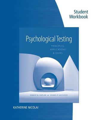 Student Workbook for Kaplan/Saccuzzo's Psychological Testing ...