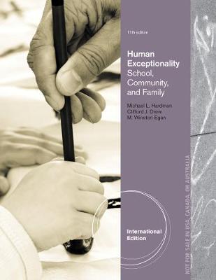 Human Exceptionality: School, Community, and Family, International Edition (Paperback)