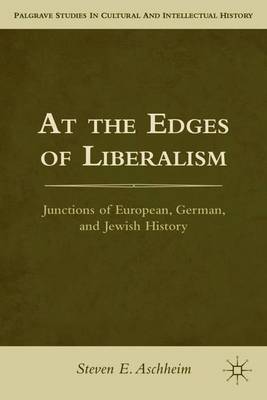 At the Edges of Liberalism: Junctions of European, German, and Jewish History - Palgrave Studies in Cultural and Intellectual History (Paperback)