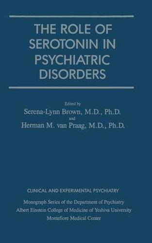 Cover Role Of Serotonin In Psychiatric Disorders