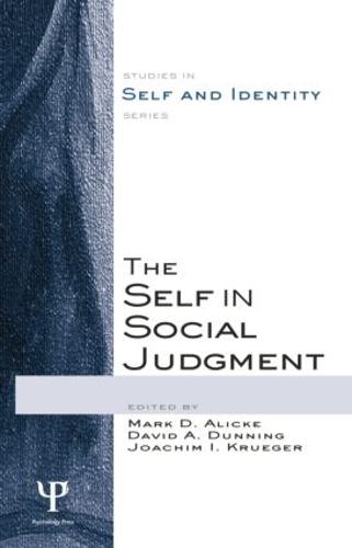 Cover The Self in Social Judgment - Studies in Self and Identity