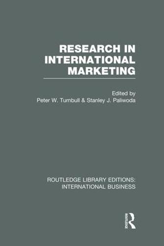 Cover Research in International Marketing - Routledge Library Editions: International Business