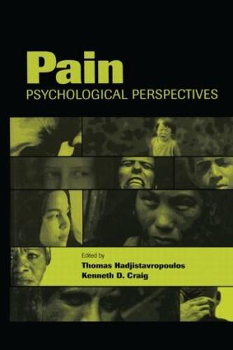 Pain: Psychological Perspectives (Paperback)