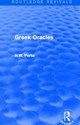 Cover Greek Oracles