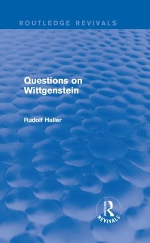 Questions on Wittgenstein - Routledge Revivals (Hardback)