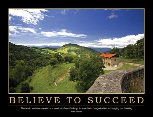 Believe to Succeed Poster (Book)