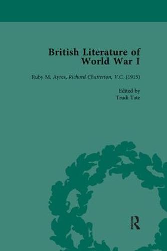 British Literature of World War I, Volume 2 (Paperback)