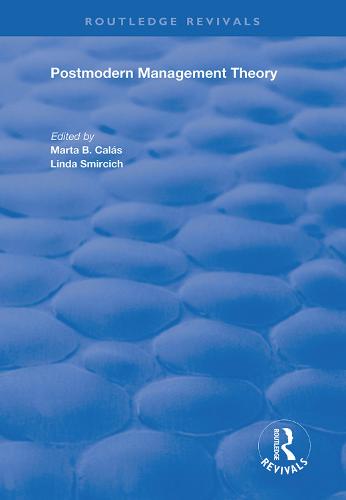 Postmodern Management Theory - Routledge Revivals (Hardback)