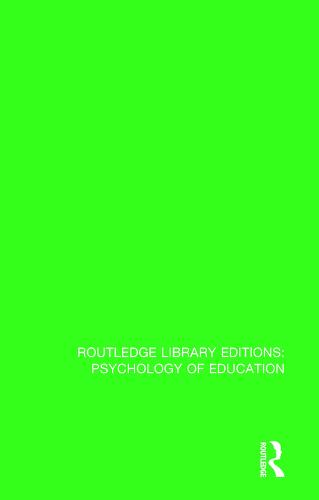 Psychological Aspects of Learning and Teaching - Routledge Library Editions: Psychology of Education (Paperback)