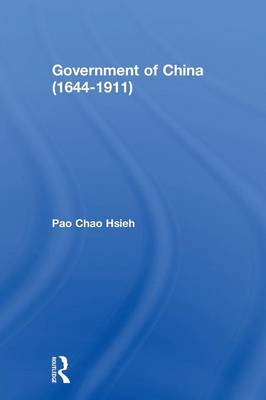 Government of China (1644-1911) (Paperback)