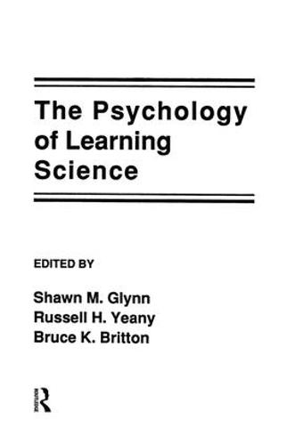 The Psychology of Learning Science (Paperback)
