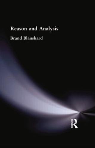 Reason and Analysis (Paperback)