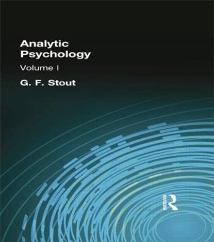 Analytic Psychology: Volume I (Paperback)