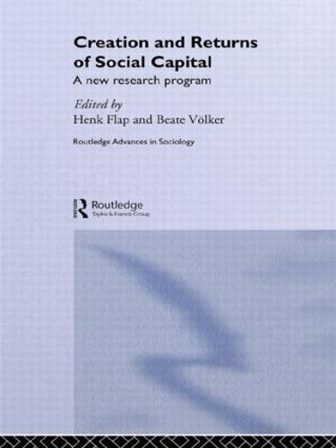 Creation and Returns of Social Capital (Paperback)