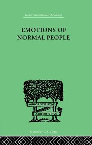 Emotions Of Normal People (Paperback)