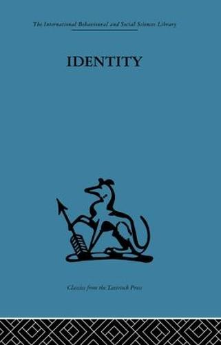 Identity: Mental health and value systems (Paperback)