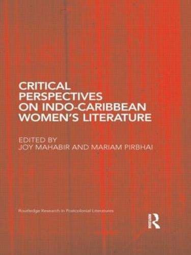 Cover Critical Perspectives on Indo-Caribbean Women's Literature