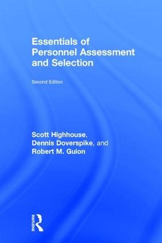 Essentials of Personnel Assessment and Selection (Hardback)