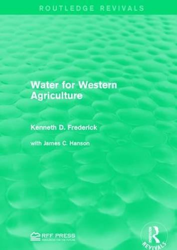 Water for Western Agriculture - Routledge Revivals (Hardback)