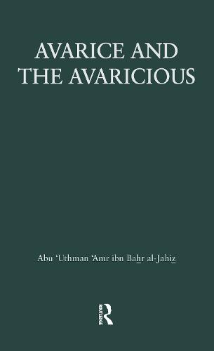 Avarice & The Avaricious (Paperback)