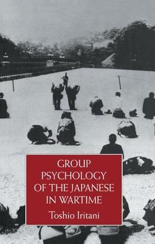 Group Psychology Of The Japanese (Paperback)