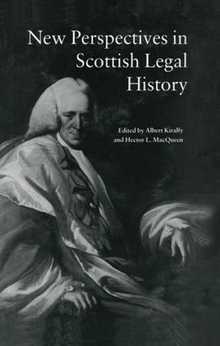 New Perspectives in Scottish Legal History: New Per Scot Legal His (Paperback)