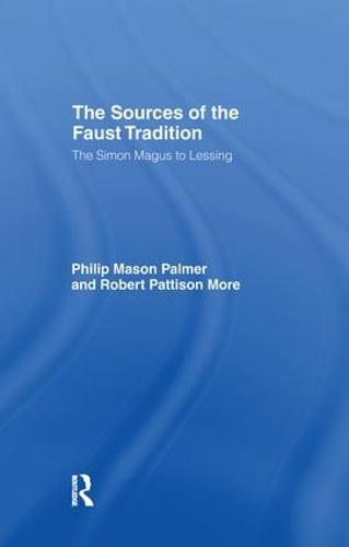 Sources of the Faust Trad Cb (Paperback)
