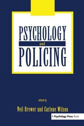 Psychology and Policing (Paperback)