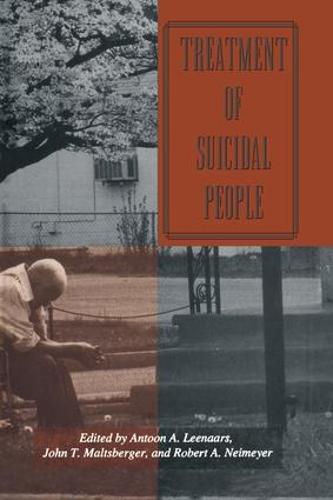 Treatment Of Suicidal People - Series in Death, Dying, and Bereavement (Paperback)